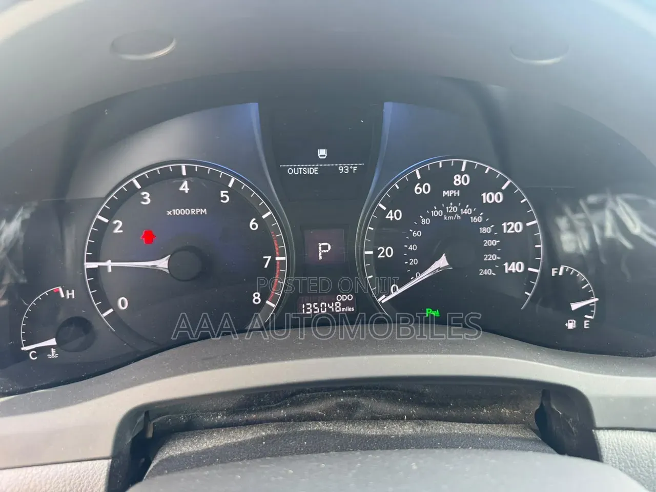 Lexus RX 350 FWD 2015 Black