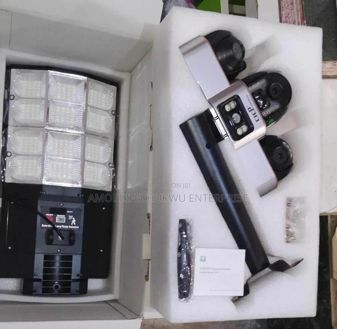 V380pro Solar Street Light