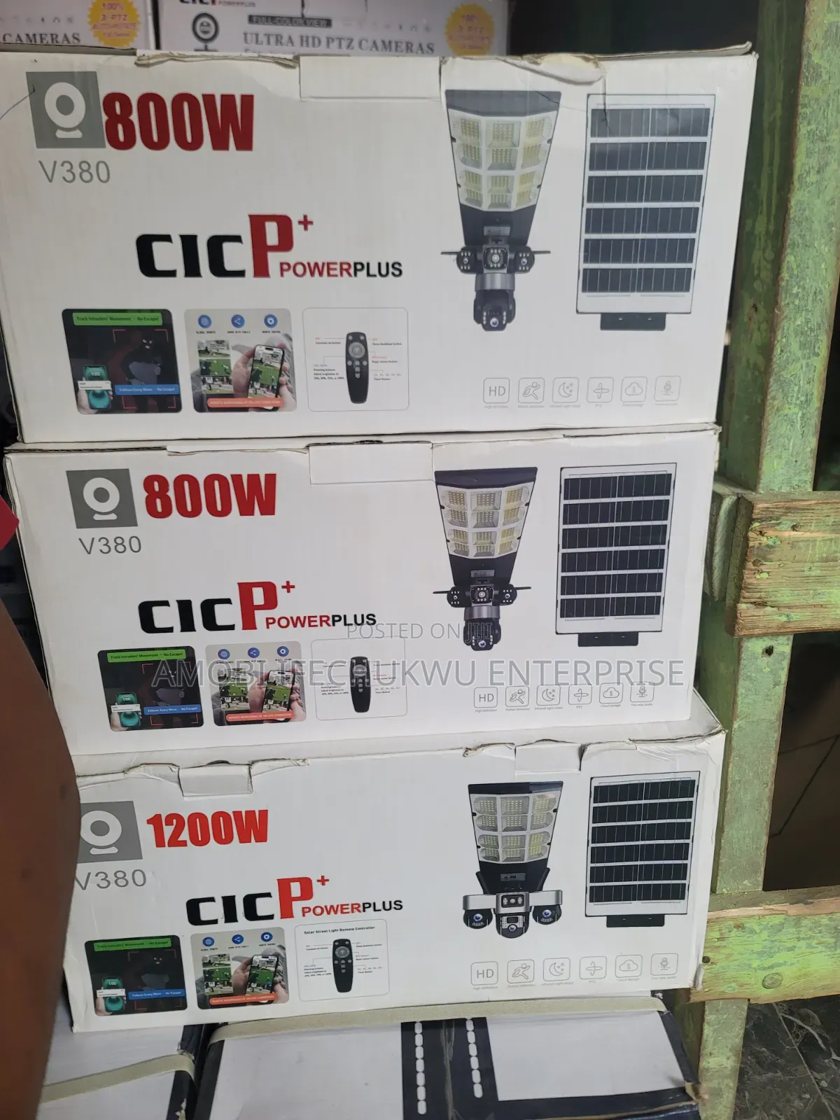 V380pro Solar Street Light