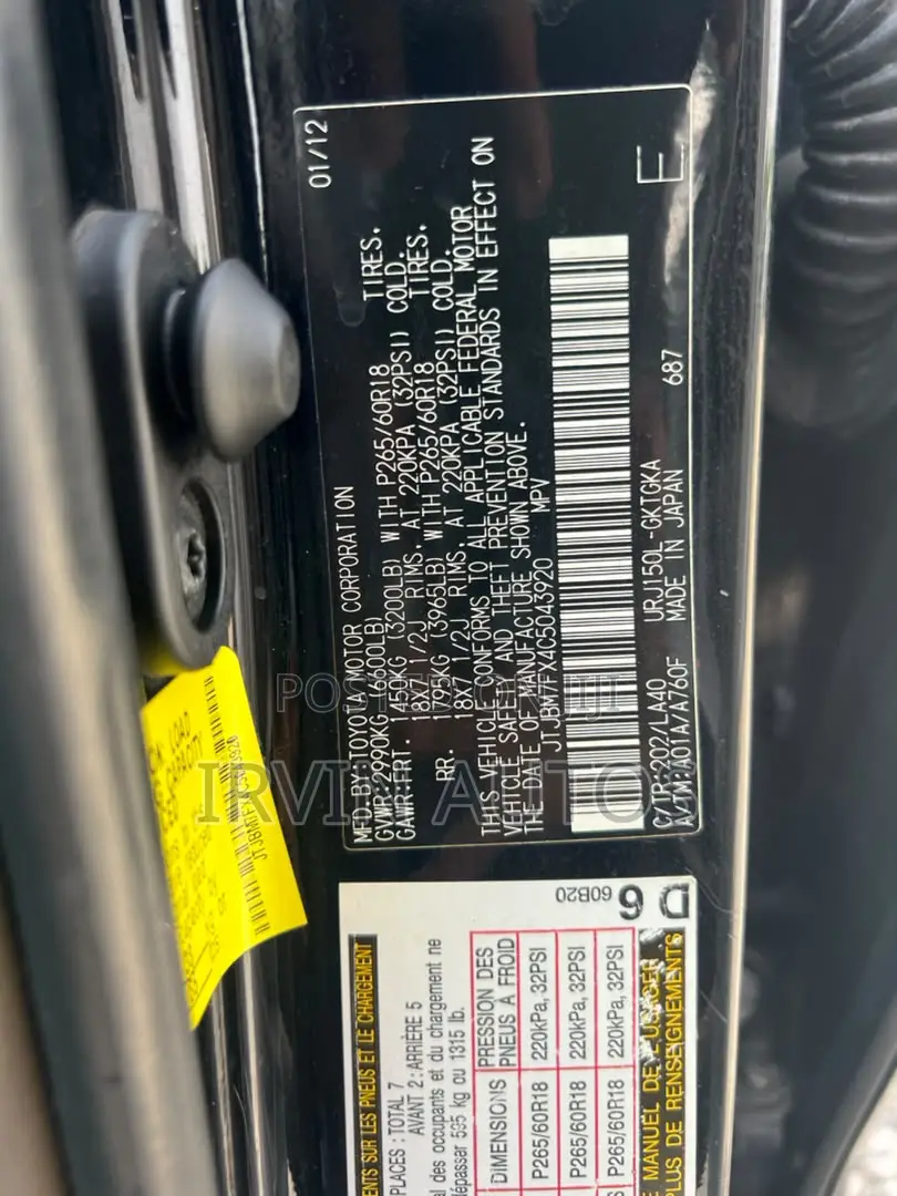 Lexus GX 460 2012 Black