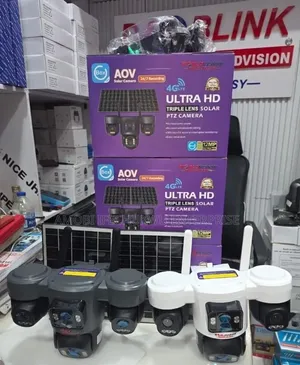 Three Lens Ubox CCTV Camera 4g