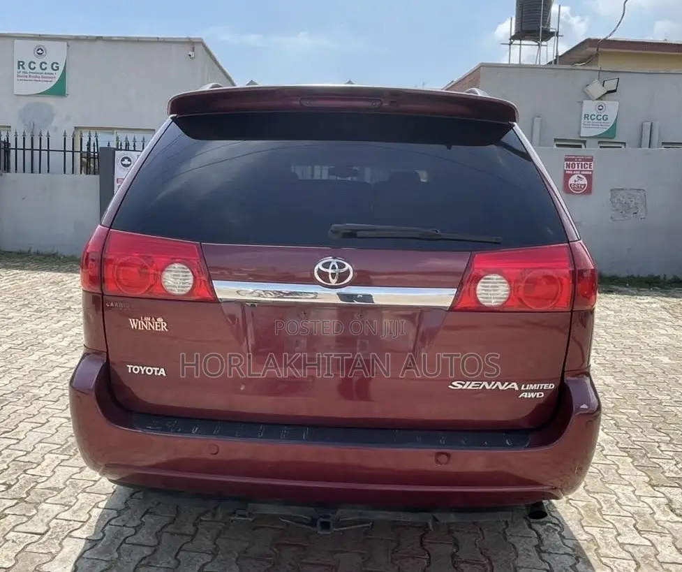 Toyota Sienna XLE Limited AWD 2006 Burgundy