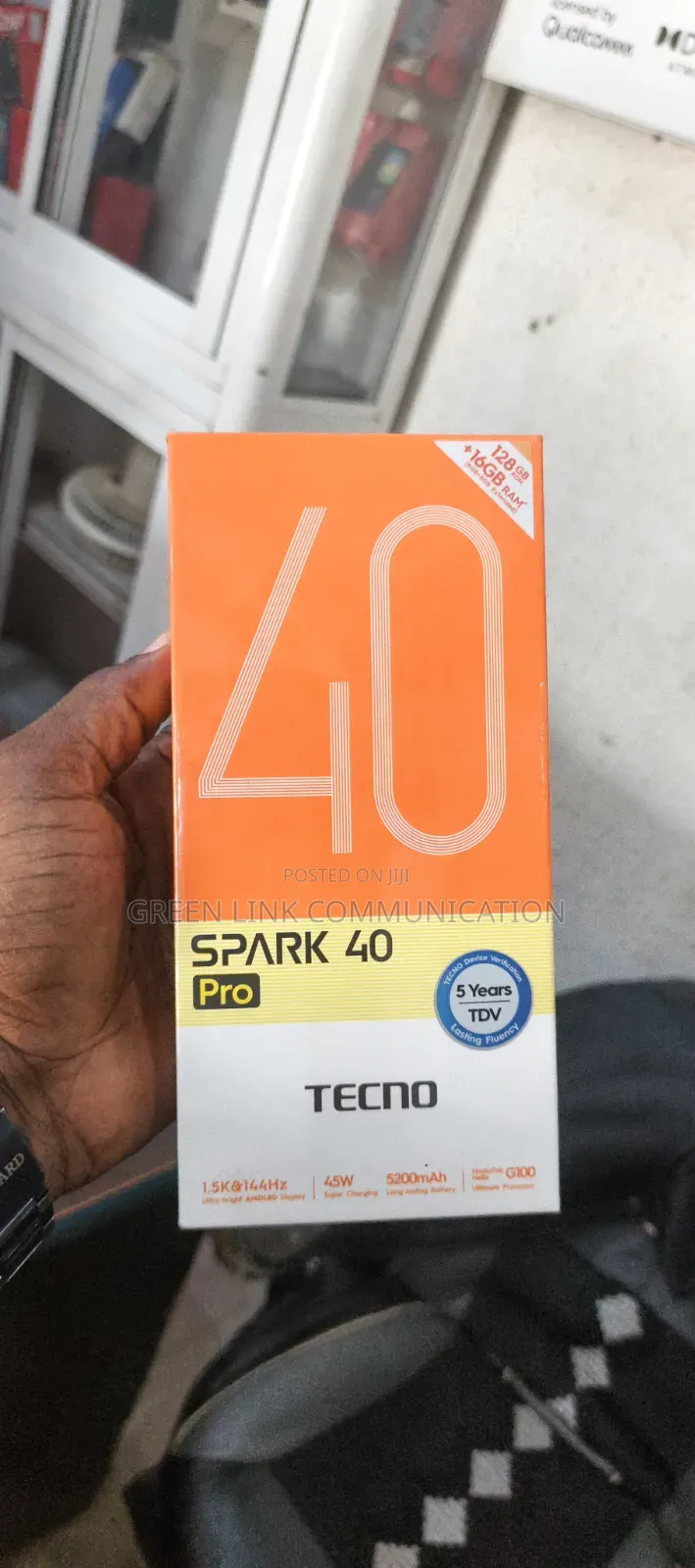 New Tecno Spark 40 Pro 128 GB Gray