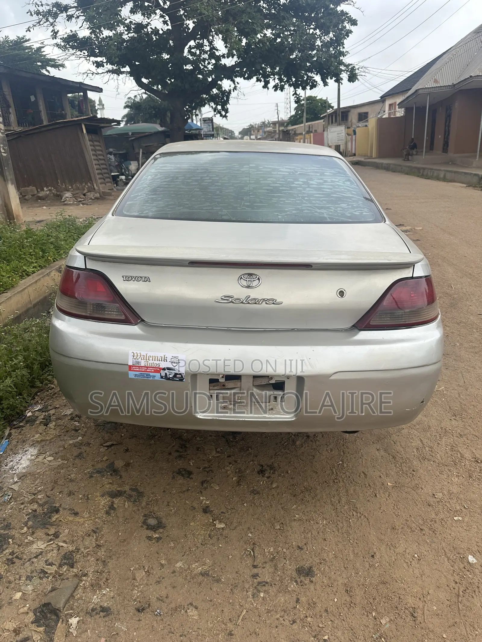 Toyota Solara 2001 Silver