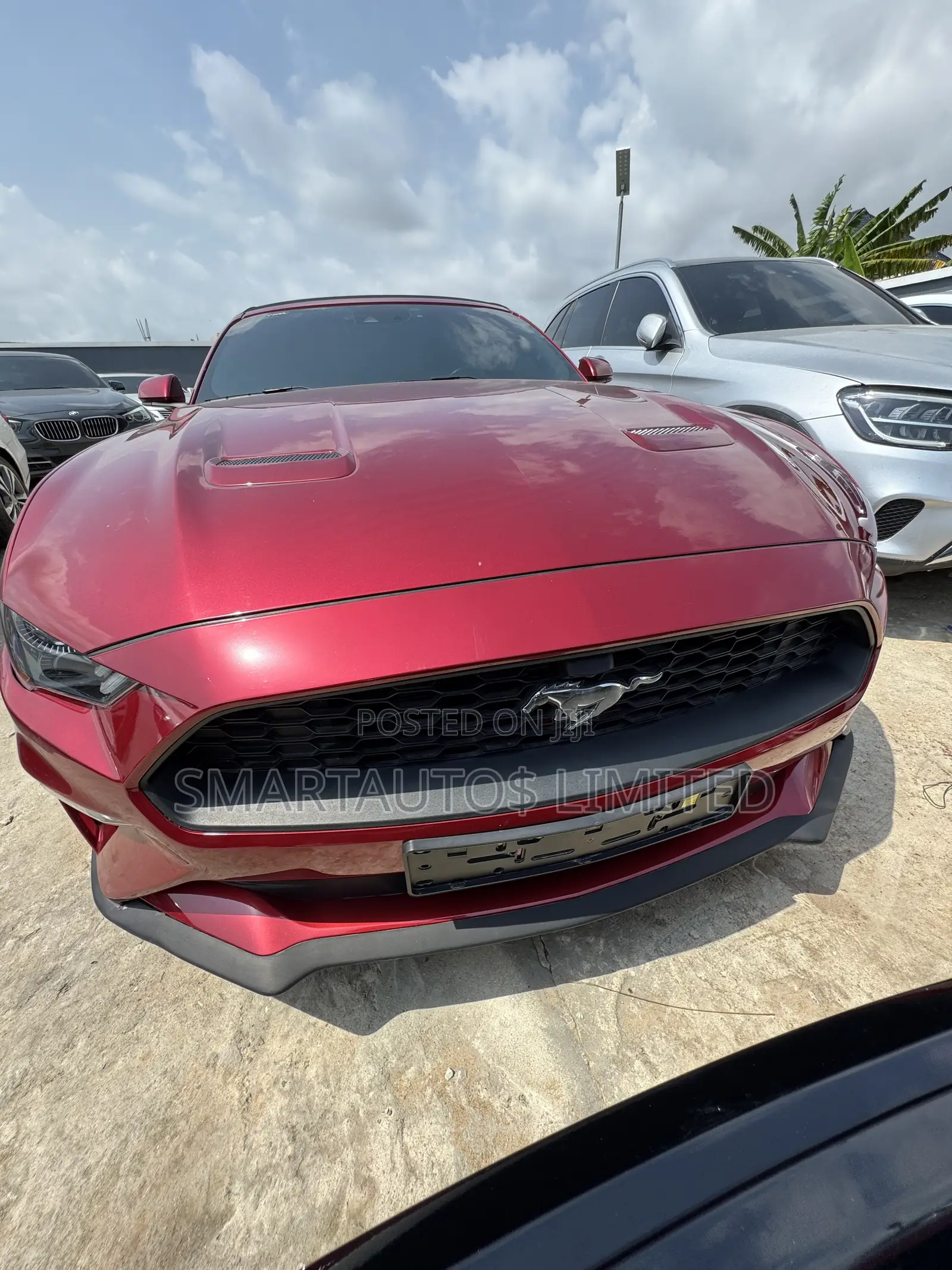 Ford Mustang EcoBoost Convertible 2019 Red