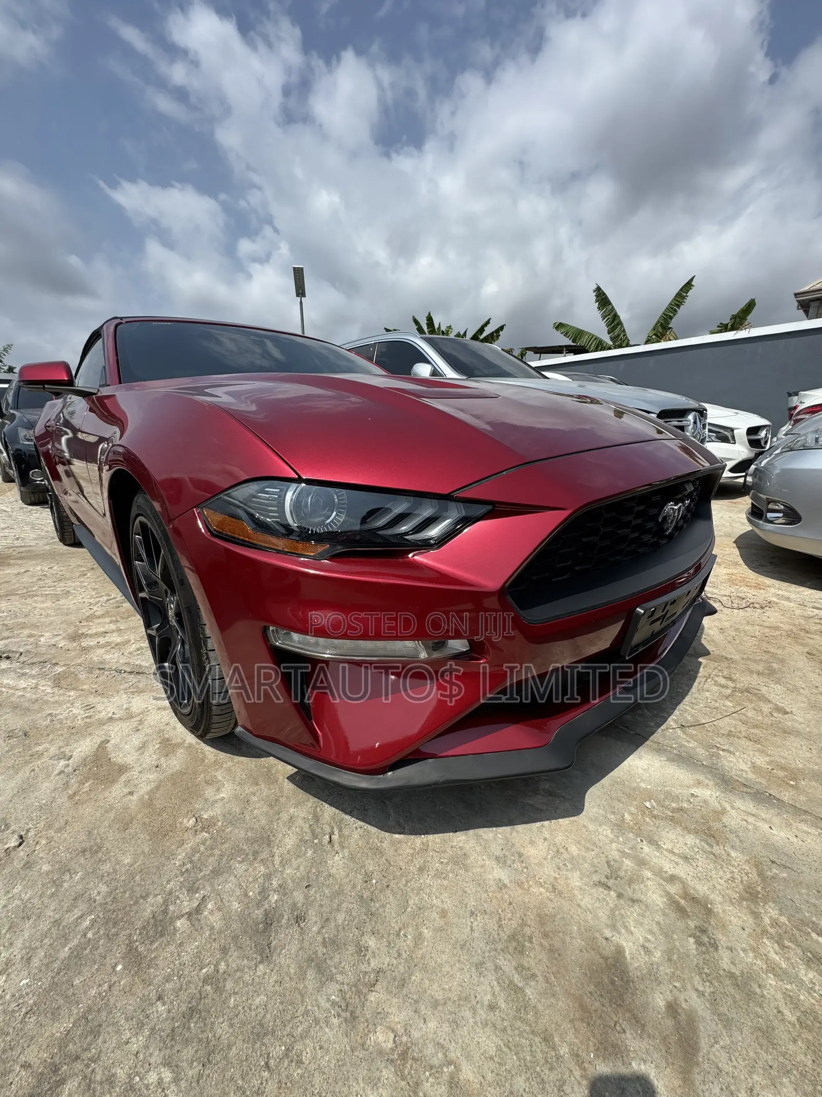 Ford Mustang EcoBoost Convertible 2019 Red
