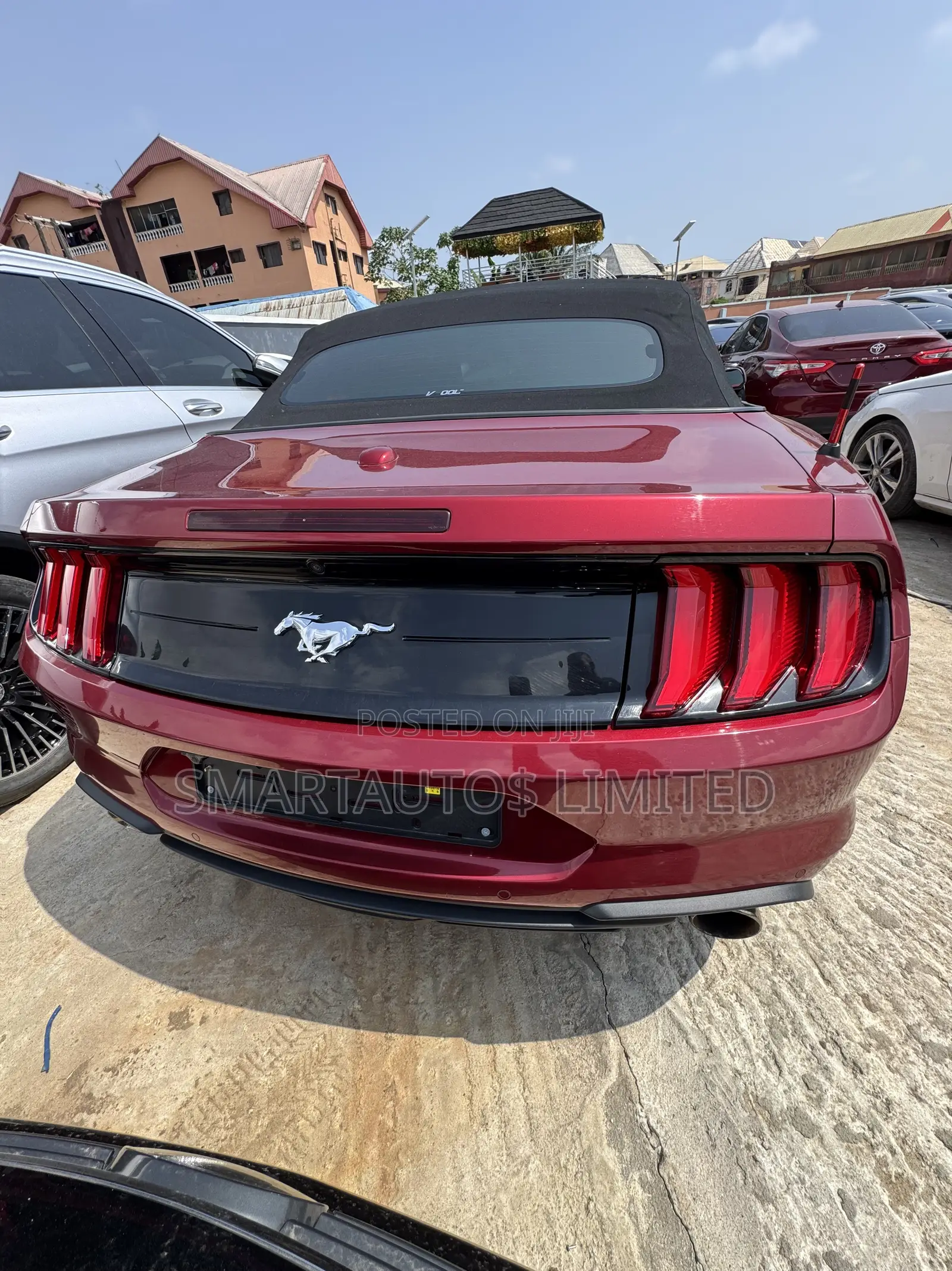 Ford Mustang EcoBoost Convertible 2019 Red