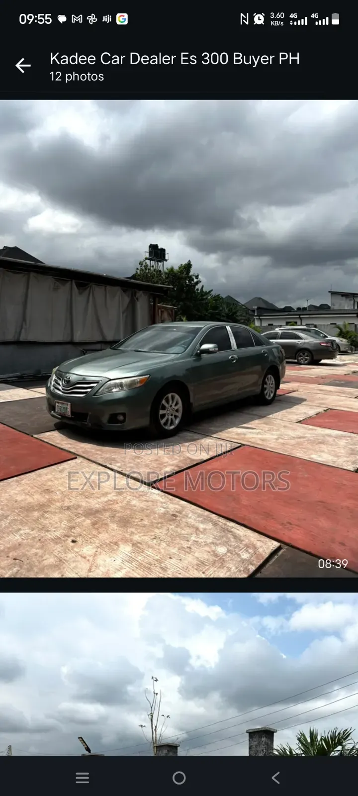 Toyota Camry 2011 Green