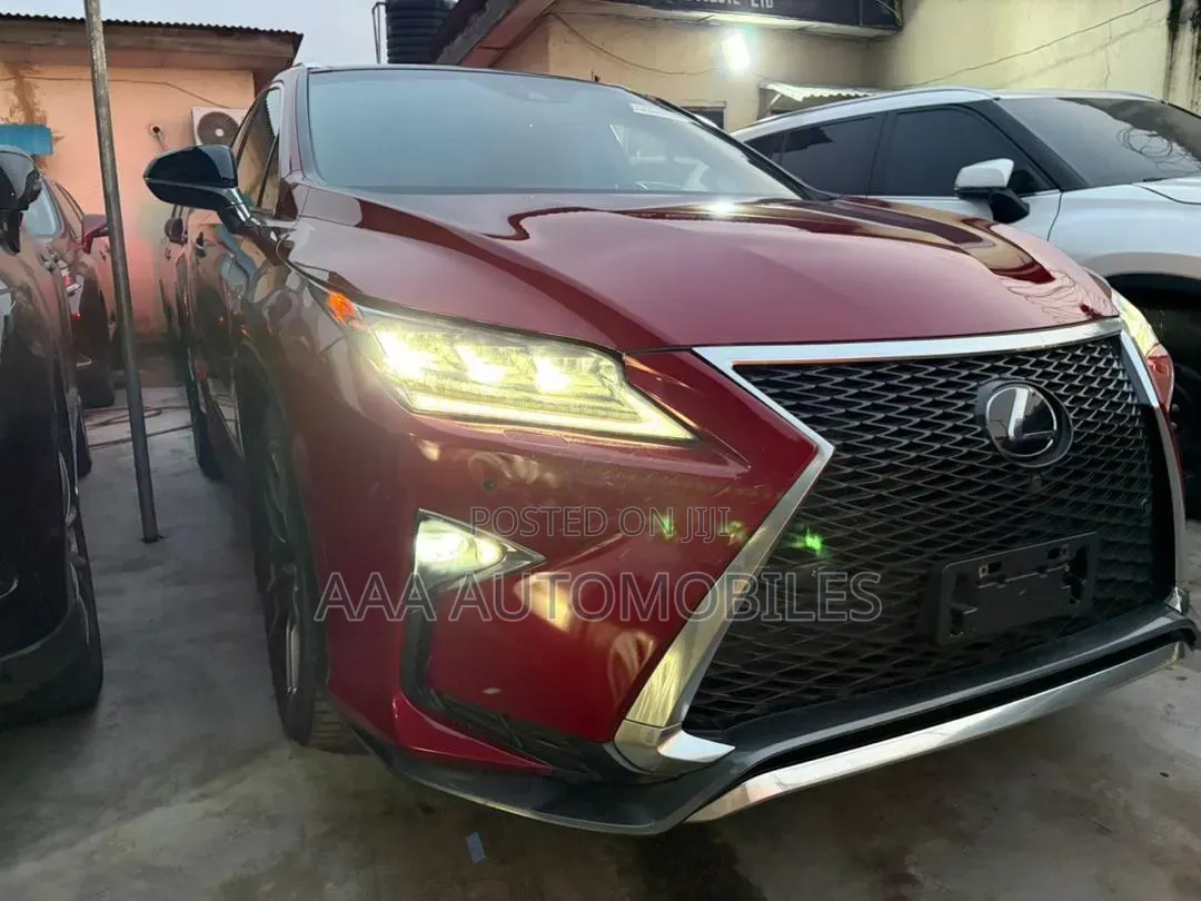 Lexus RX 350 F Sport FWD 2017 Red