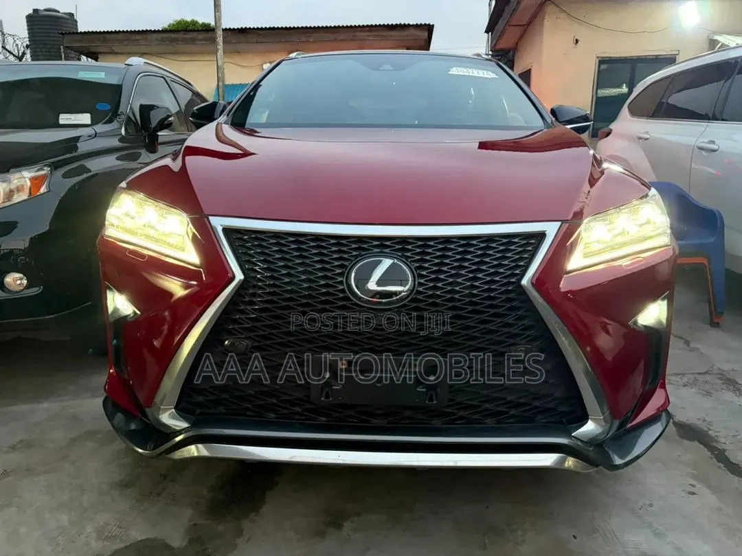Lexus RX 350 F Sport FWD 2017 Red