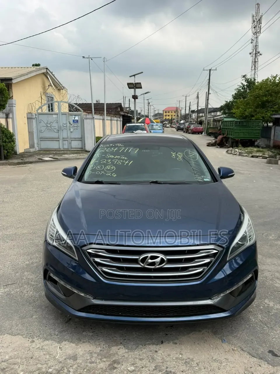 Hyundai Sonata Sport PZEV 4dr Sedan (2.4L 4cyl 6A) 2015 Blue