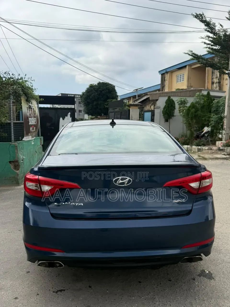 Hyundai Sonata Sport PZEV 4dr Sedan (2.4L 4cyl 6A) 2015 Blue
