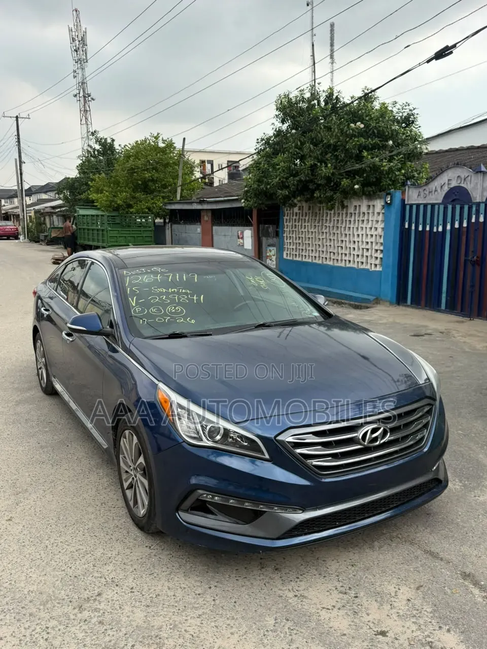 Hyundai Sonata Sport PZEV 4dr Sedan (2.4L 4cyl 6A) 2015 Blue