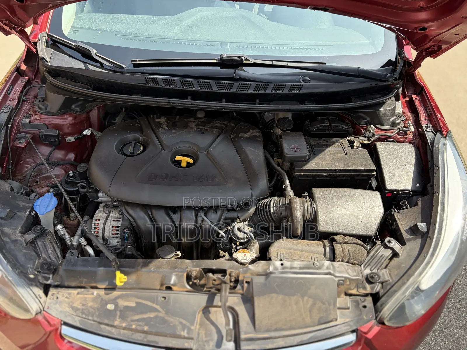 Hyundai Elantra SE 4dr Sedan (1.8L 4cyl 6M) 2015 Red