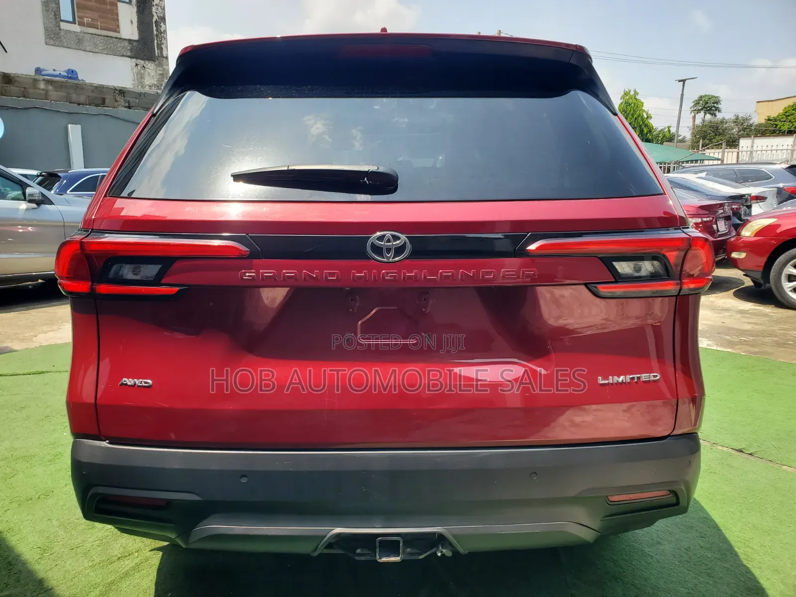 Toyota Grand Highlander Limited AWD 2024 Red