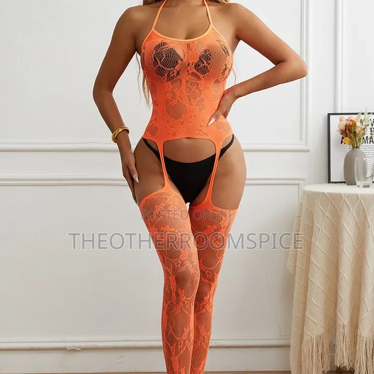 Ladies Spandex Bodystocking Fishnet Club Adult Party Costume Bodysuit