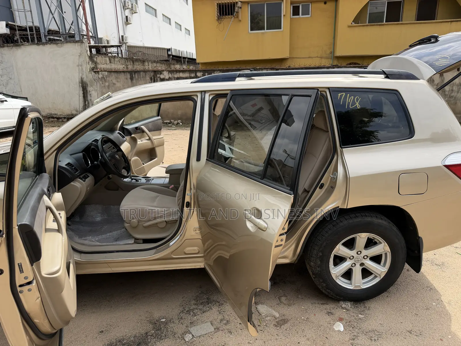 Toyota Highlander Sport 2009 Gold