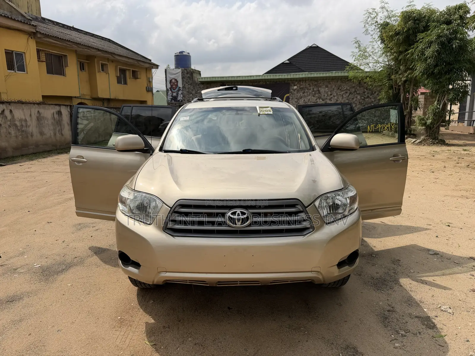 Toyota Highlander Sport 2009 Gold