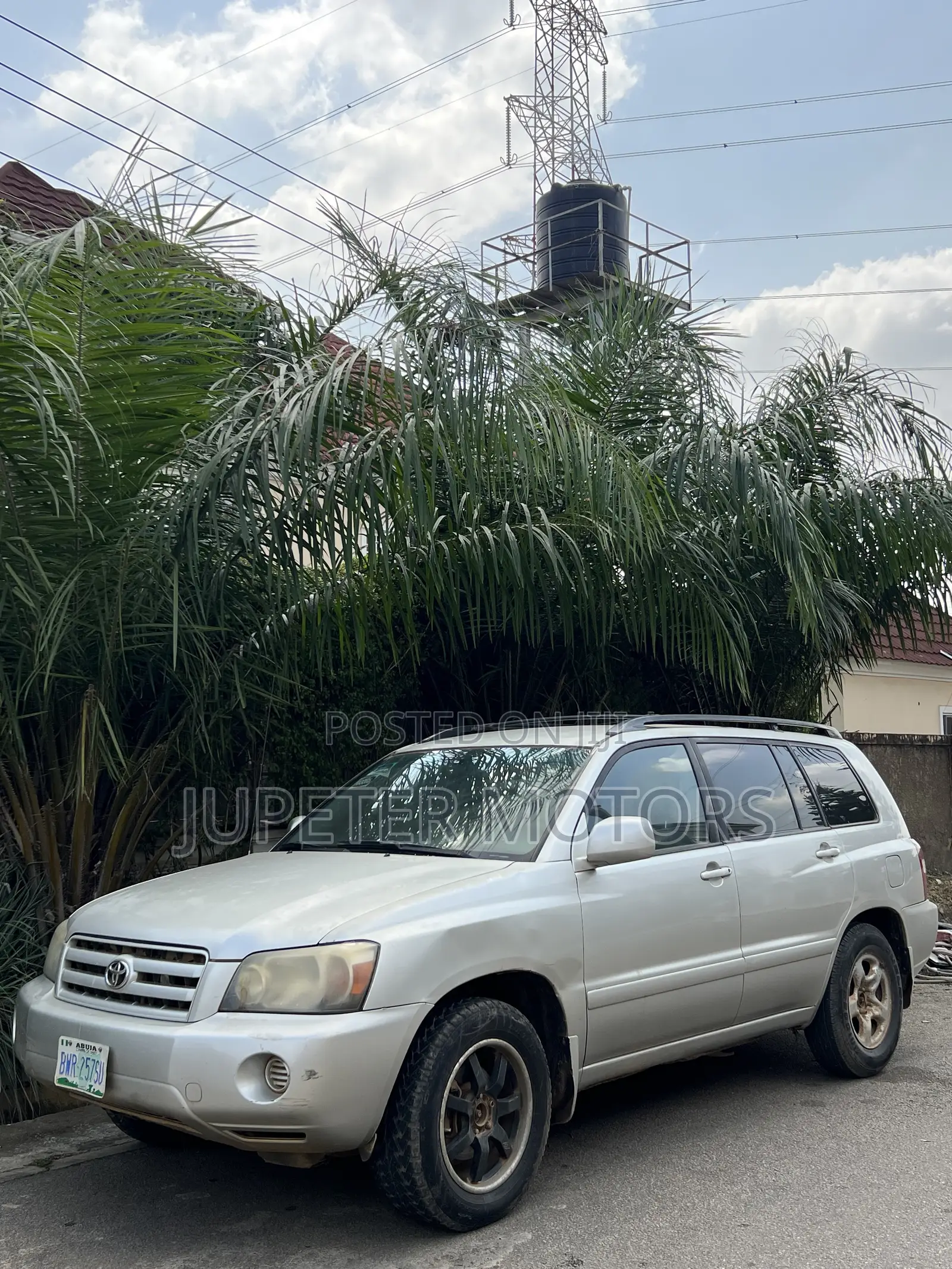 Toyota Highlander V6 AWD 2004 Silver