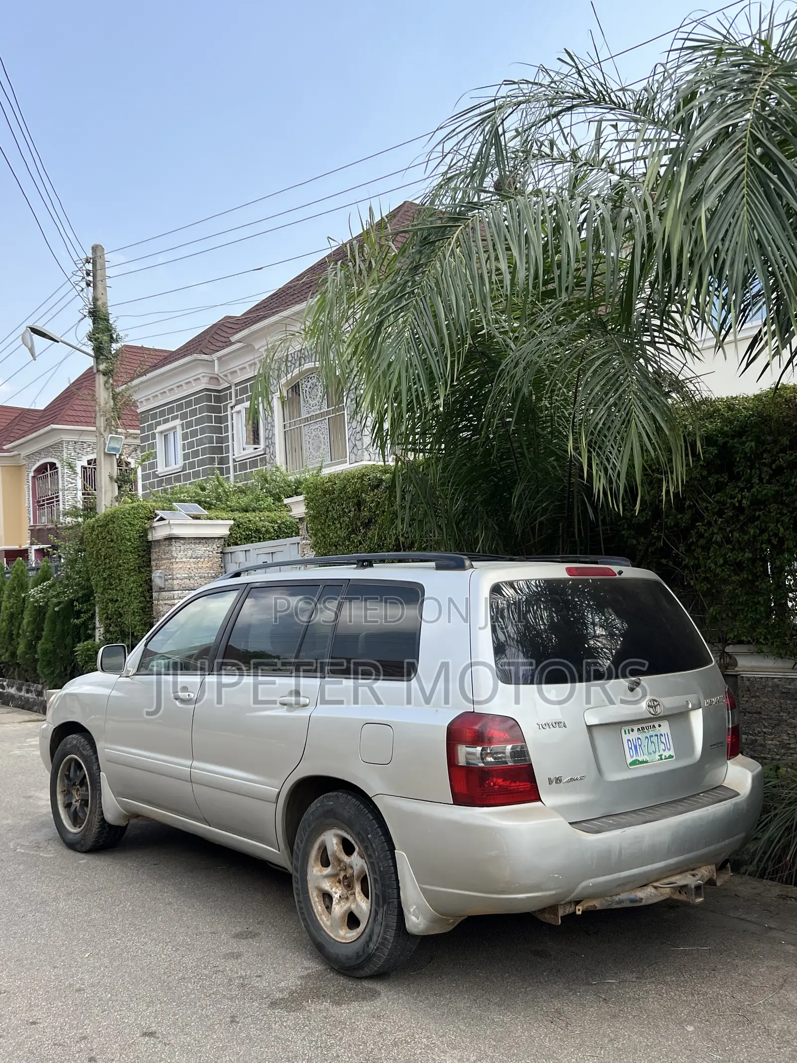 Toyota Highlander V6 AWD 2004 Silver