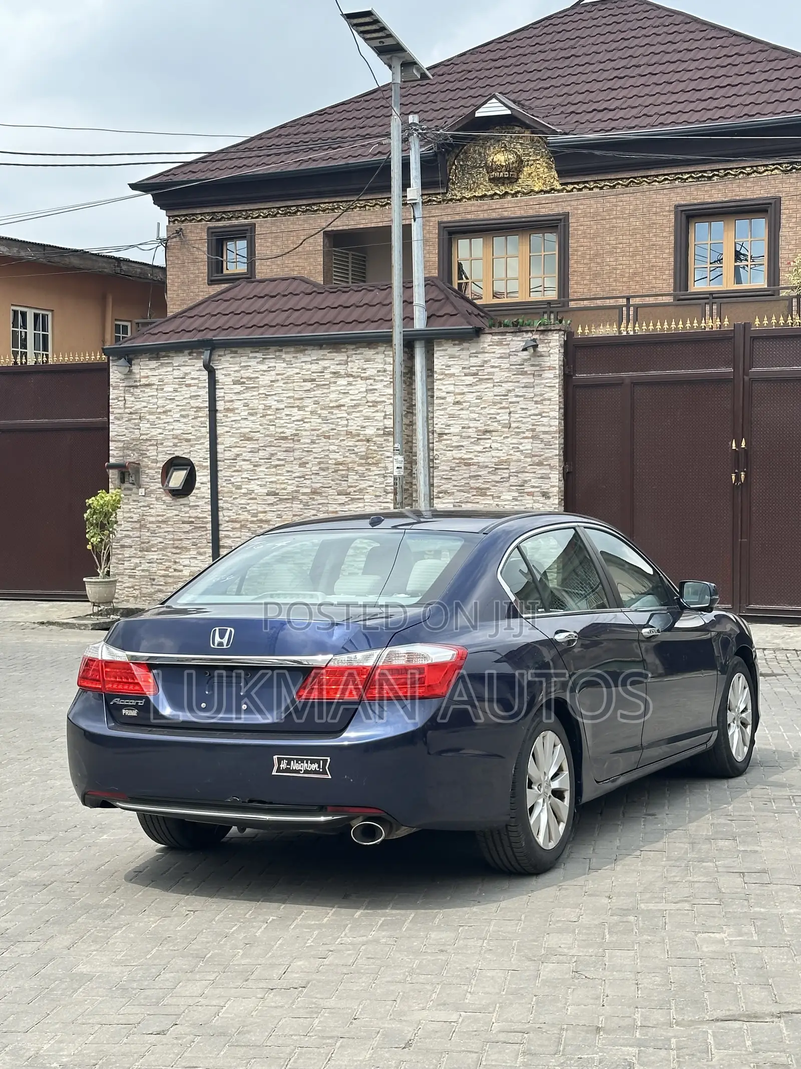 Honda Accord EX-L 4dr Sedan FWD (2.4L 4cyl 2A) 2013 Blue
