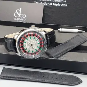 Grade 1 Jacob and Co Double Strap Watch