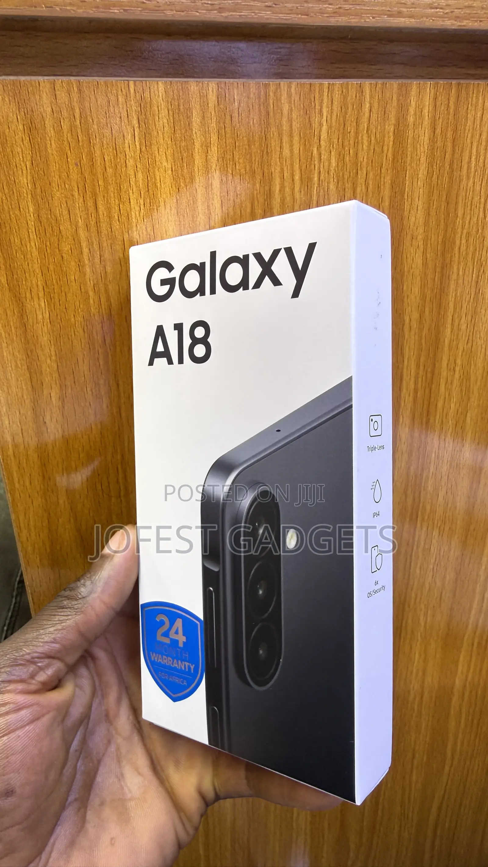 New Samsung Galaxy A18 128 GB Black