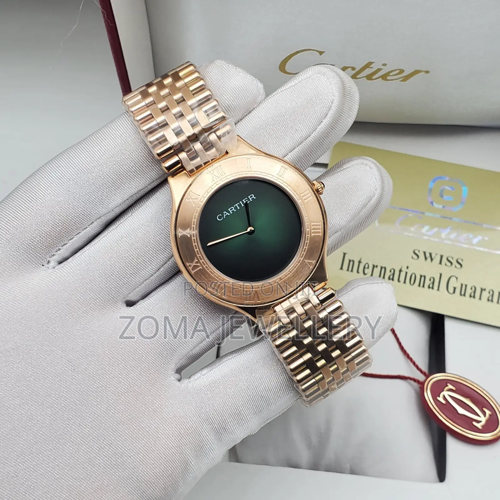 Cartier High Quality Chain Unisex Watch