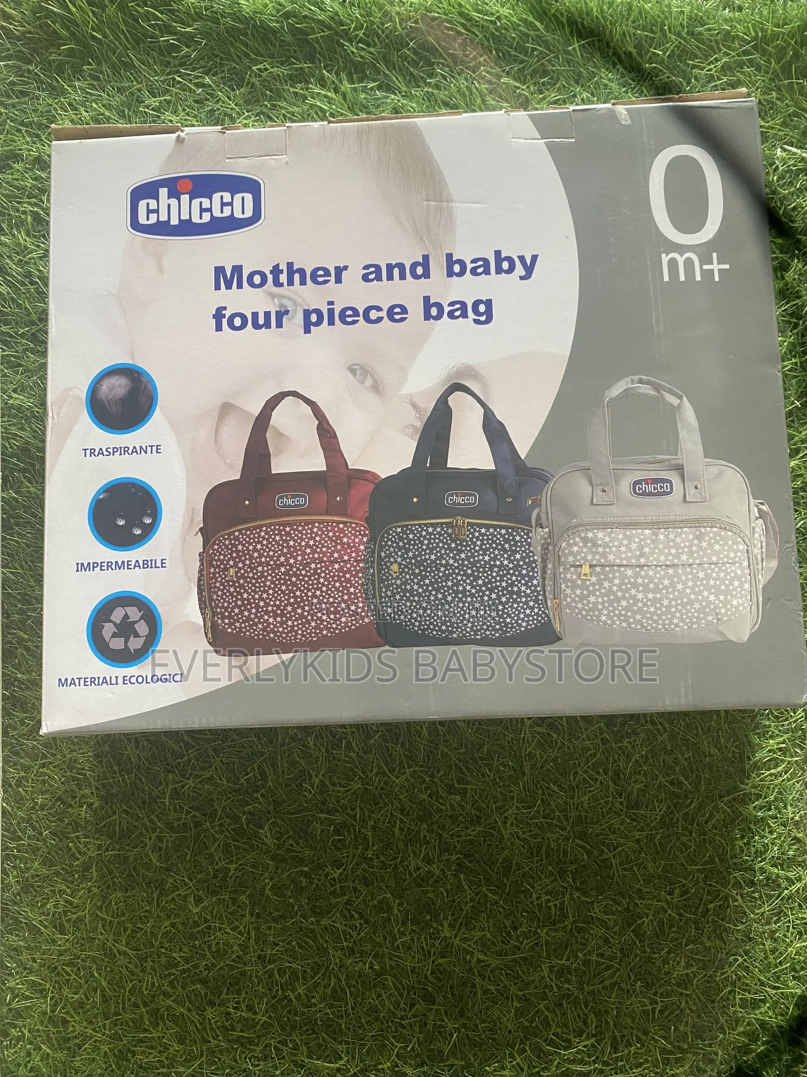 Chicco 4 in 1 Mother and Baby Bag Set - Diaper Bag Set