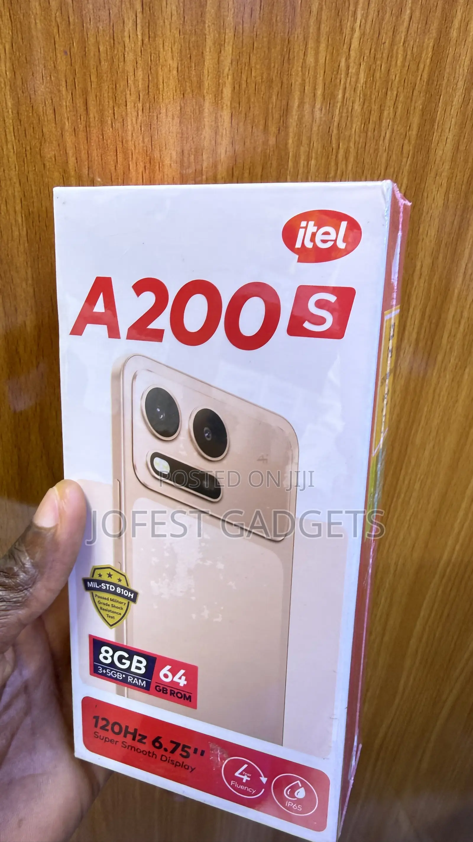 New Itel A200 64 GB Black