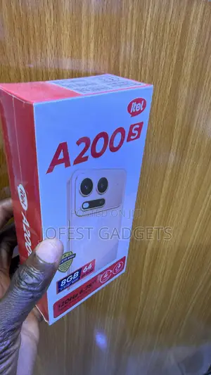 New Itel A200 64 GB Black