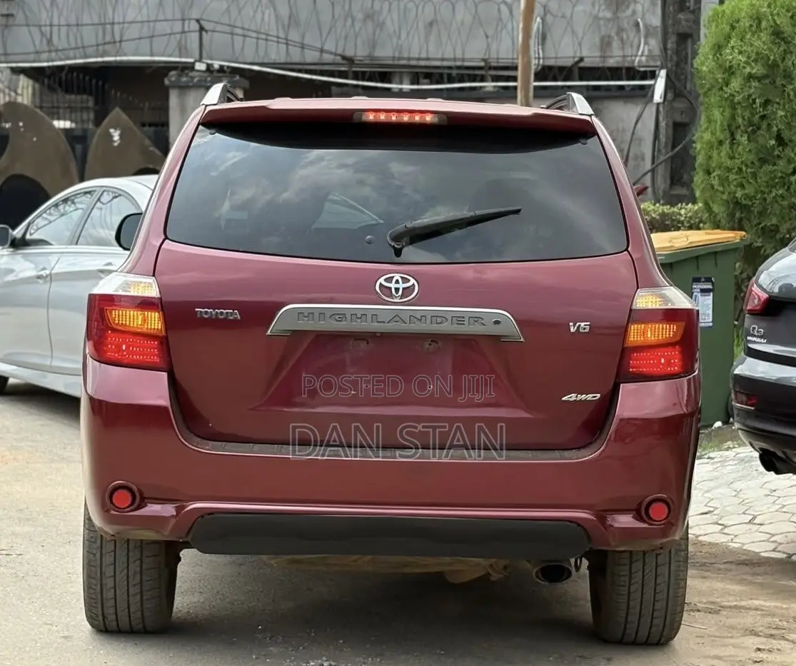 Toyota Highlander 2008 Red