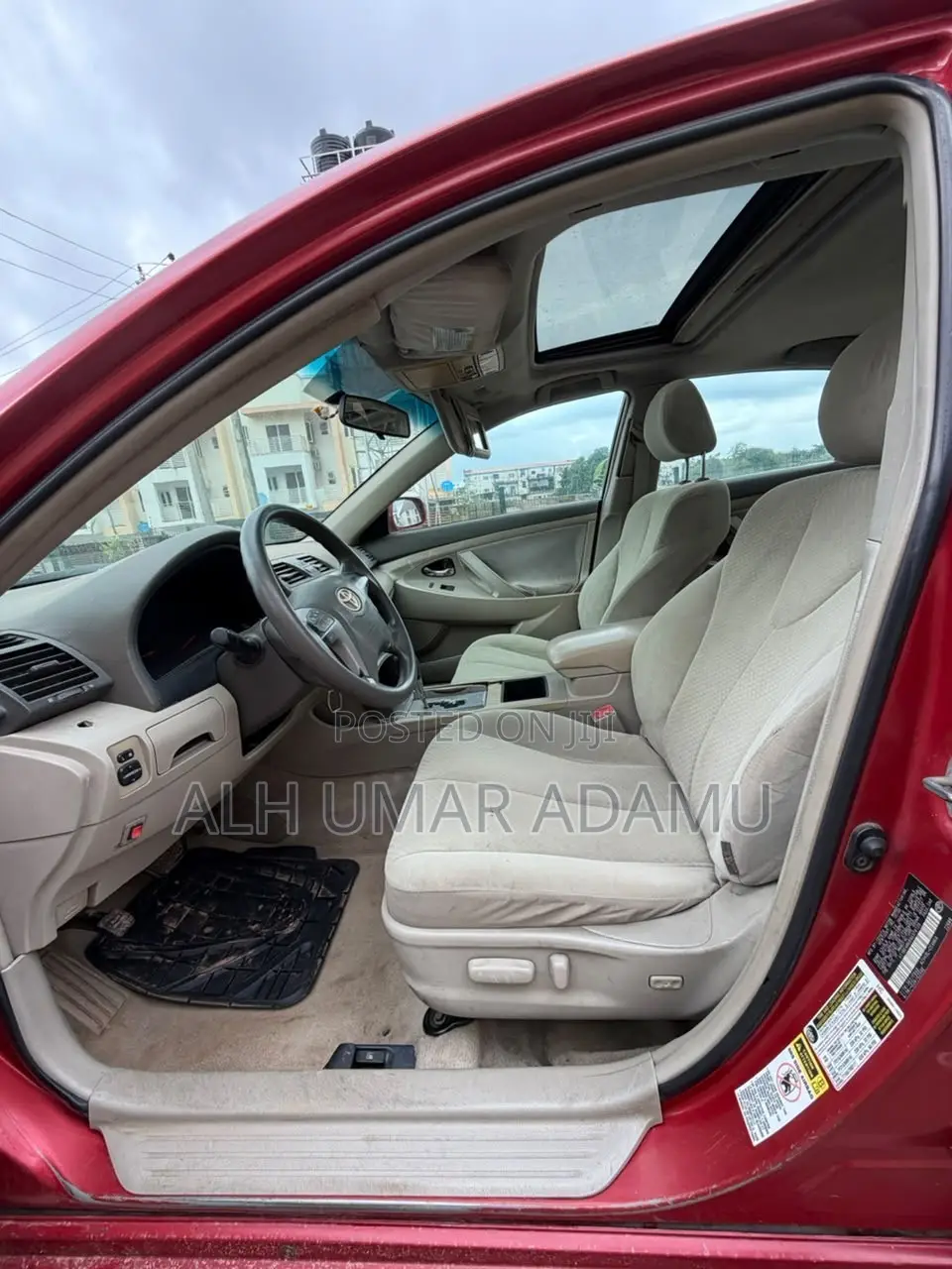 Toyota Camry 2008 Red