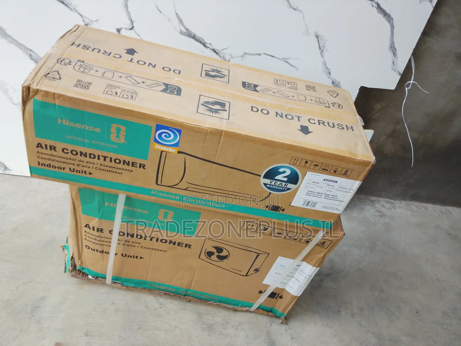 Hisense AS09DK Smart Inverter AC With Indoor Outdoor Units