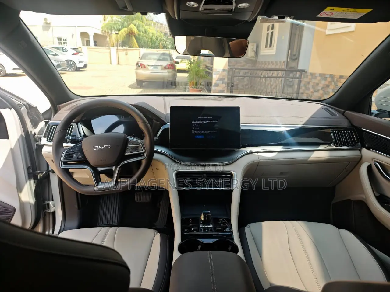 BYD Song Plus 2025 Off white