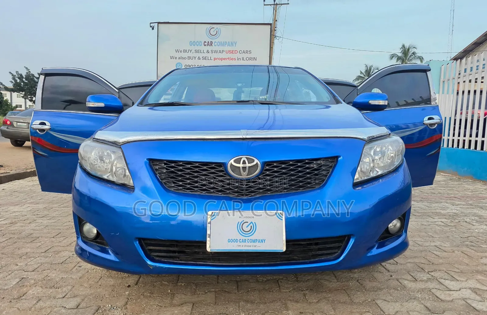 Toyota Corolla 2008 Blue