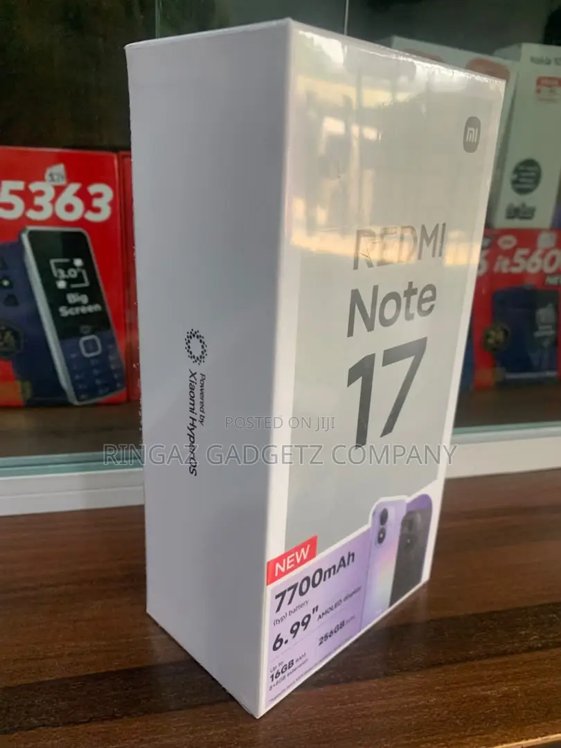 New Xiaomi Redmi Note 17 4G 256 GB Purple