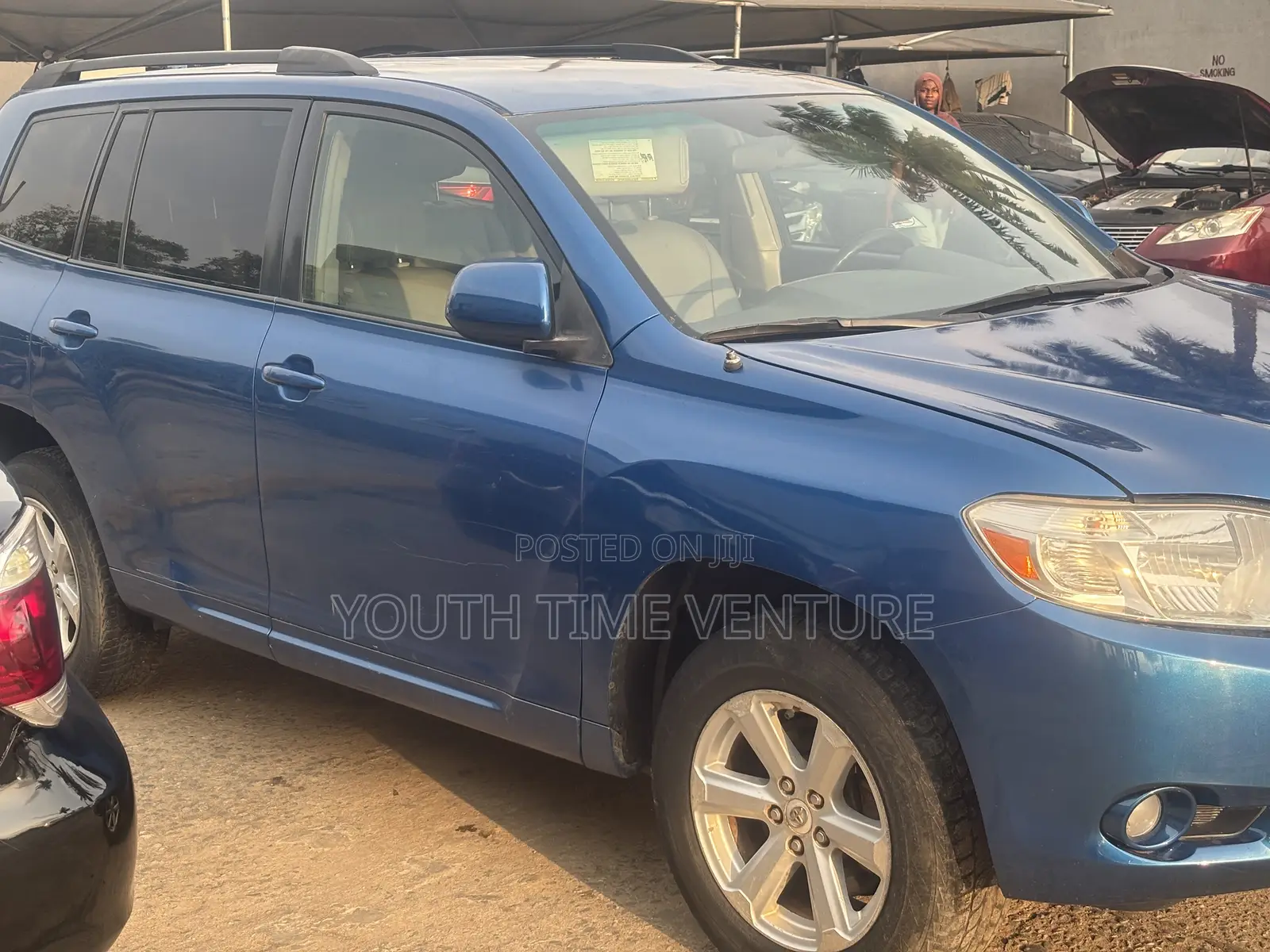 Toyota Highlander 4x4 2008 Blue