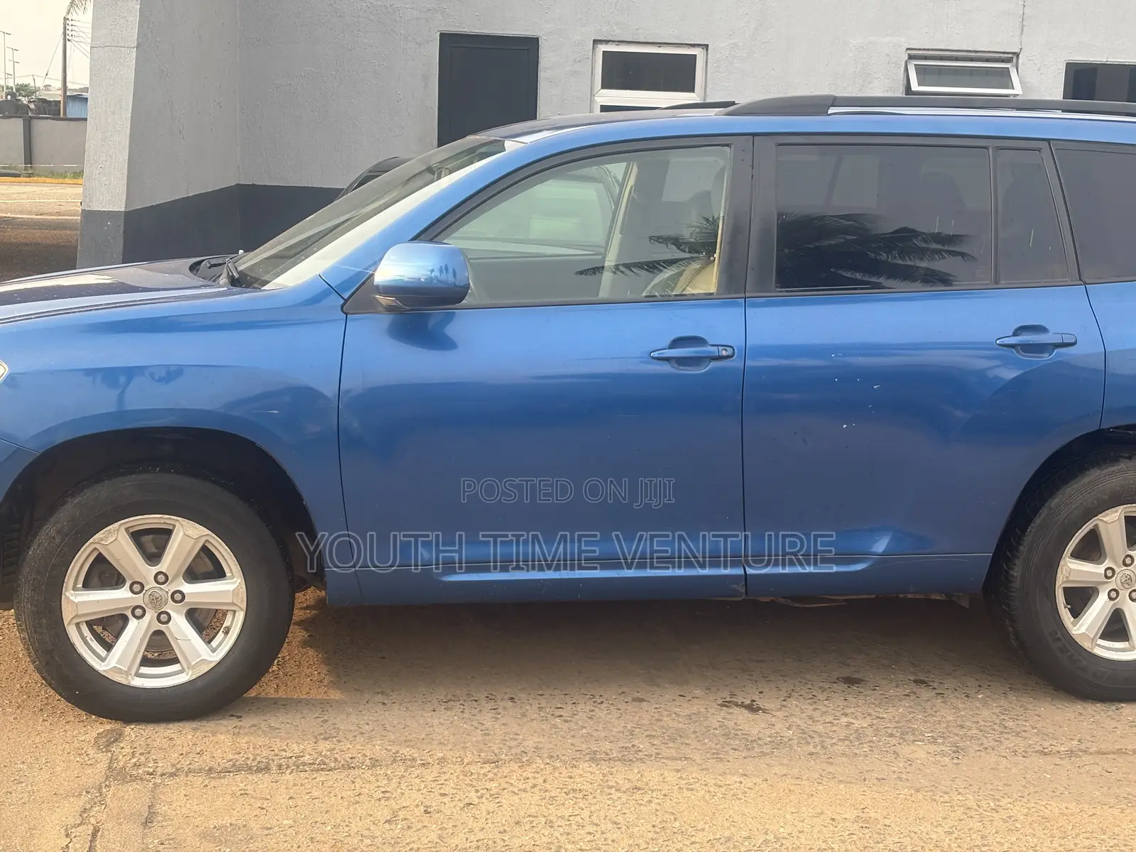 Toyota Highlander 4x4 2008 Blue