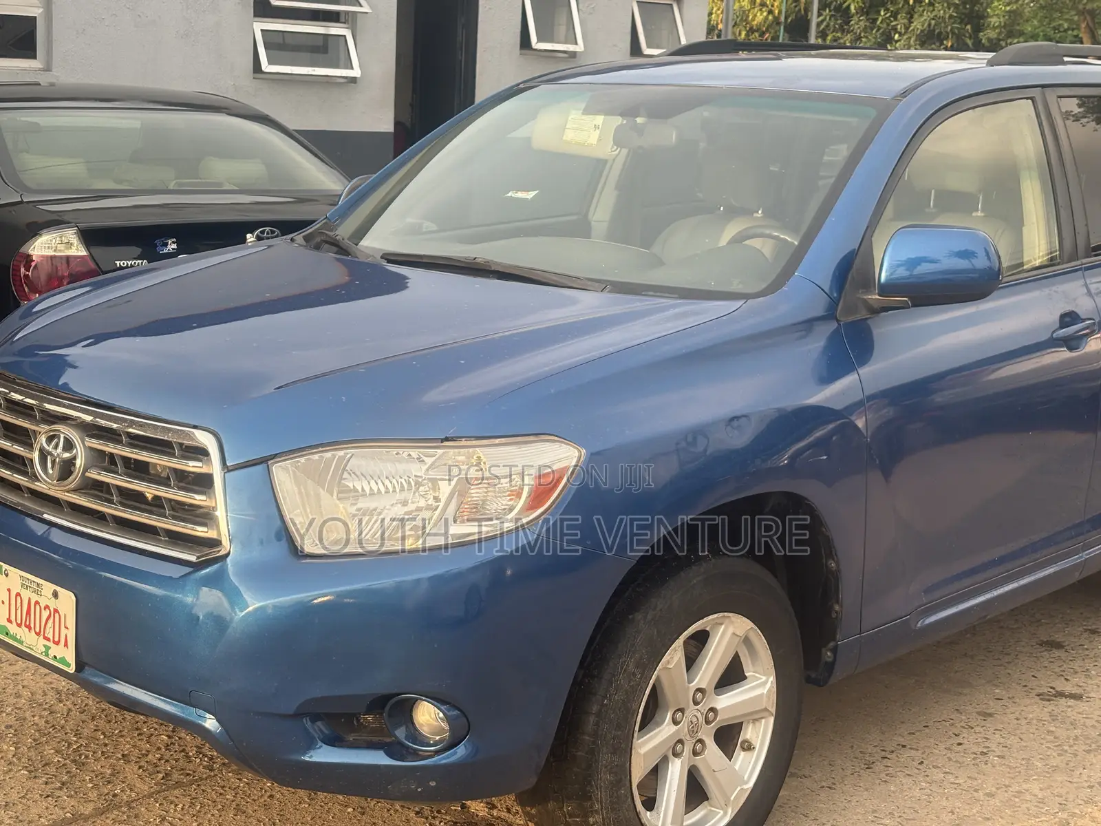 Toyota Highlander 4x4 2008 Blue