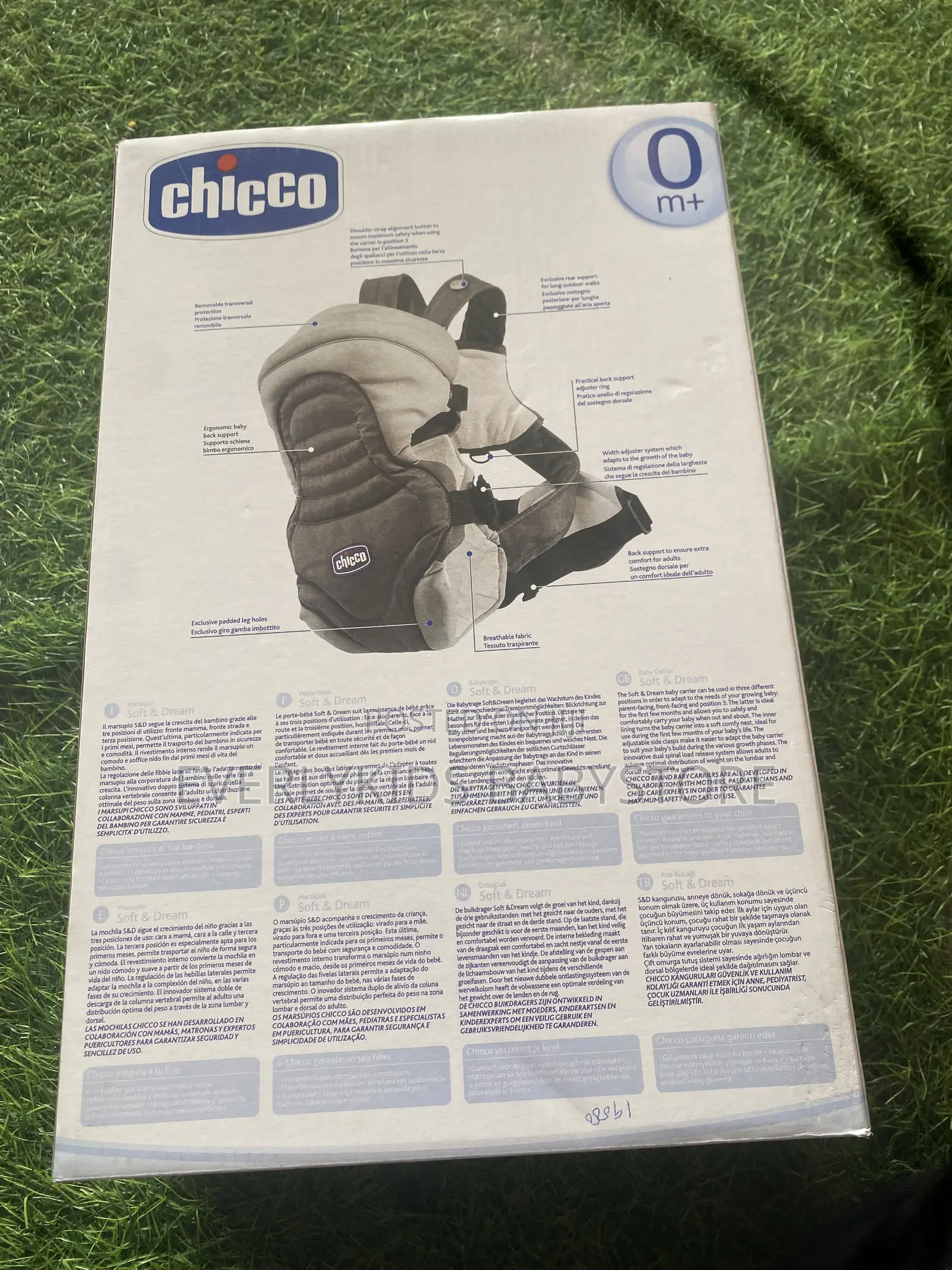 Chicco Soft & Dream Baby Carrier - 3 in 1 - 0M+