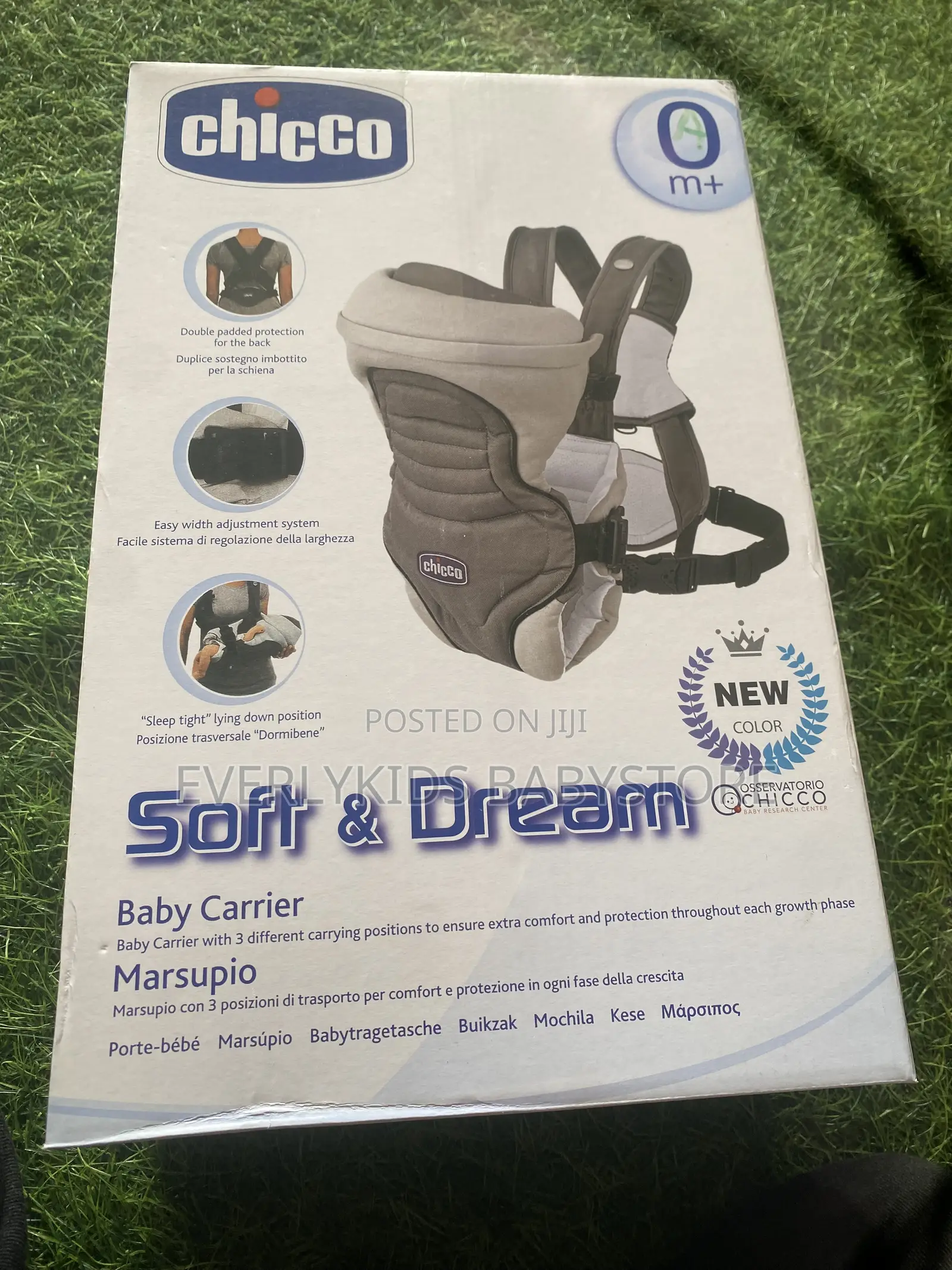 Chicco Soft & Dream Baby Carrier - 3 in 1 - 0M+