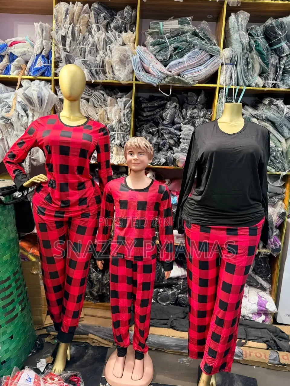 Dotted Xmas Pyjamas Set