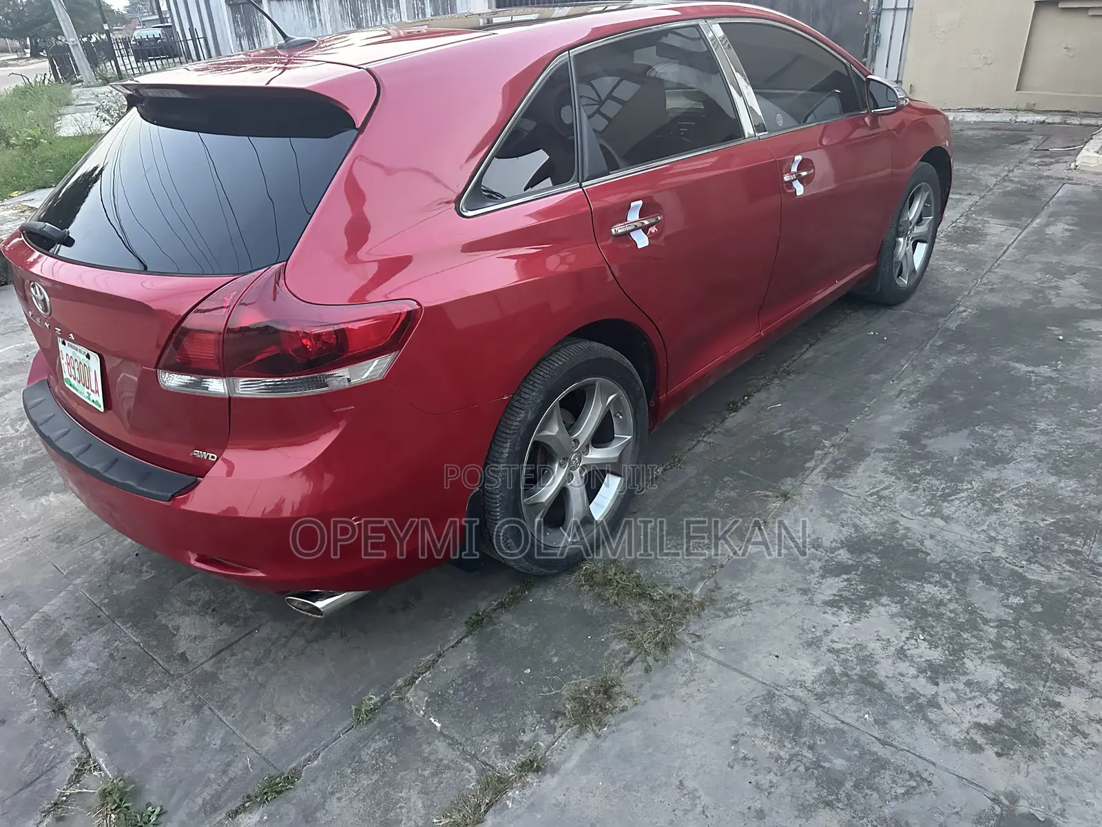 Toyota Venza Limited AWD V6 2013 Red
