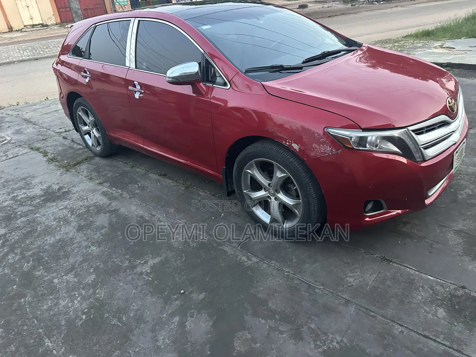Toyota Venza Limited AWD V6 2013 Red