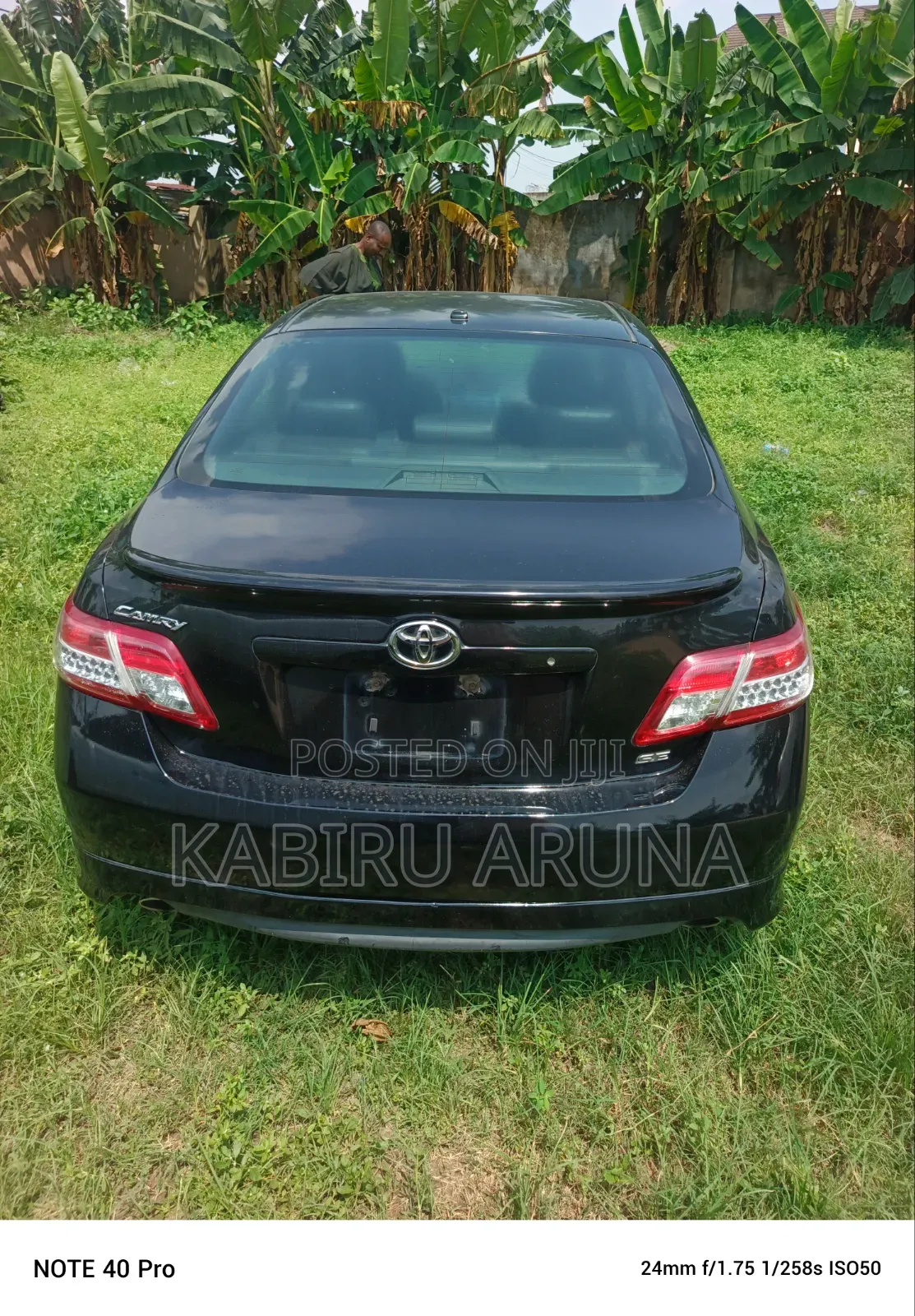 Toyota Camry 2010 Black