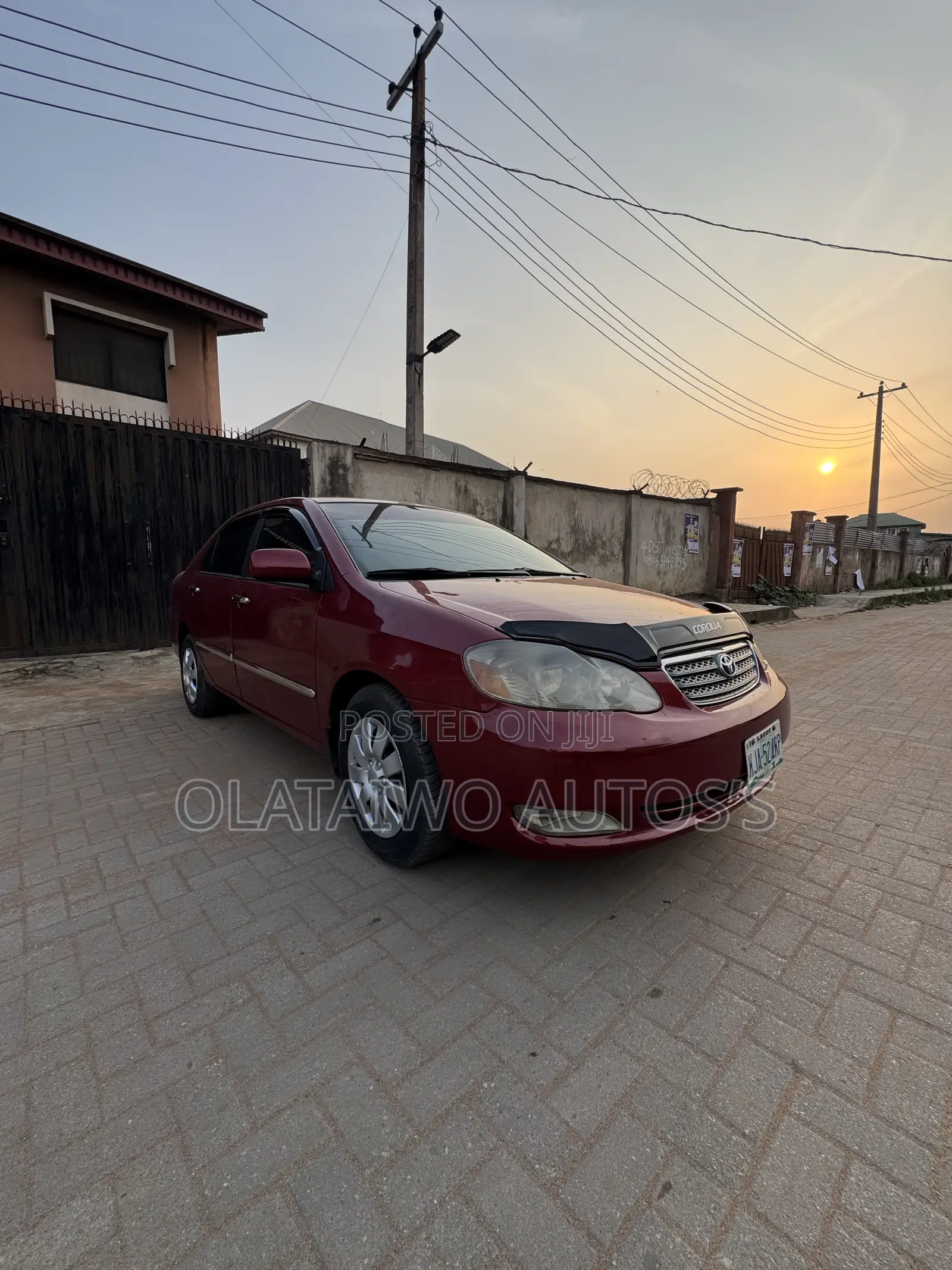 Toyota Corolla LE 2006 Red