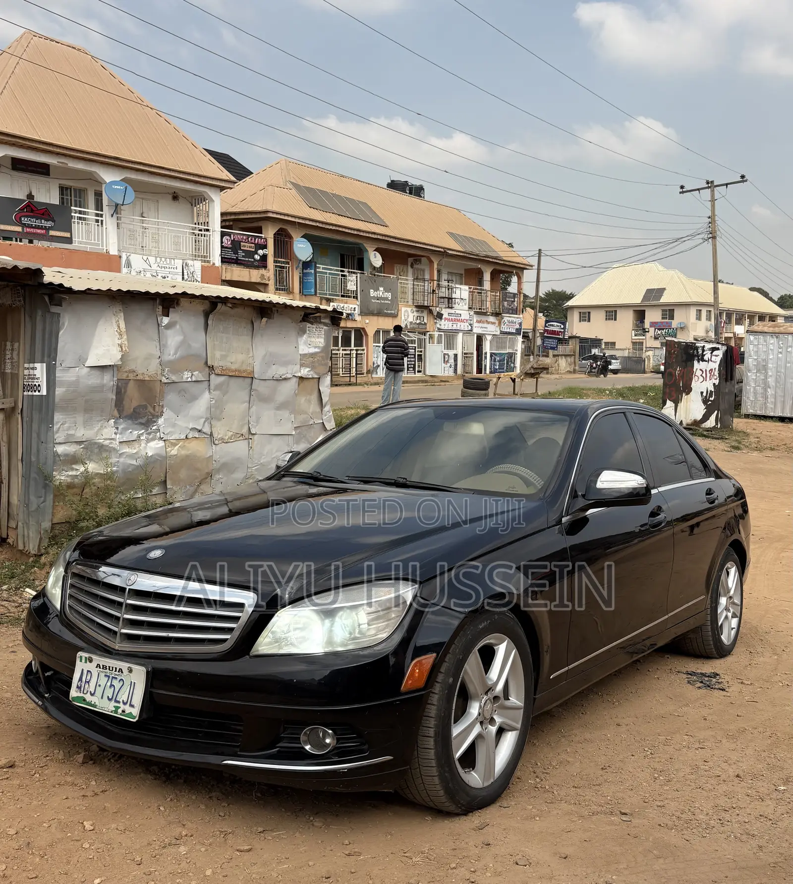 Mercedes-Benz C300 2008 Black