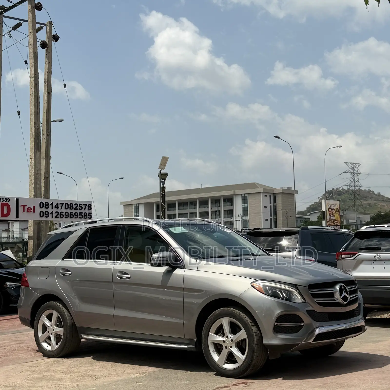 Mercedes-Benz GLE-Class GLE 350d 4MATIC 2016 Gray