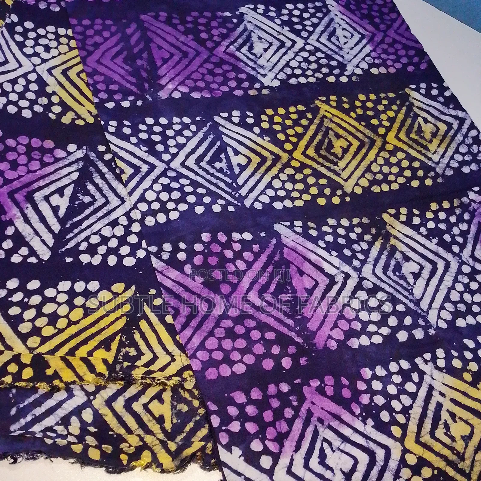Quality Lush Big Adire Crepe for Gift, Ready to Wear, Bulksewingladies